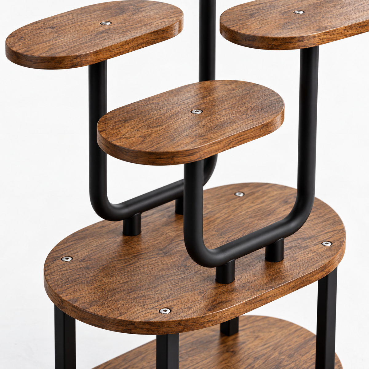 🍂 Plant Stand | Multi-Tier Wood Display | Living Room & Bedroom | Space-Saving Greenery Shelf