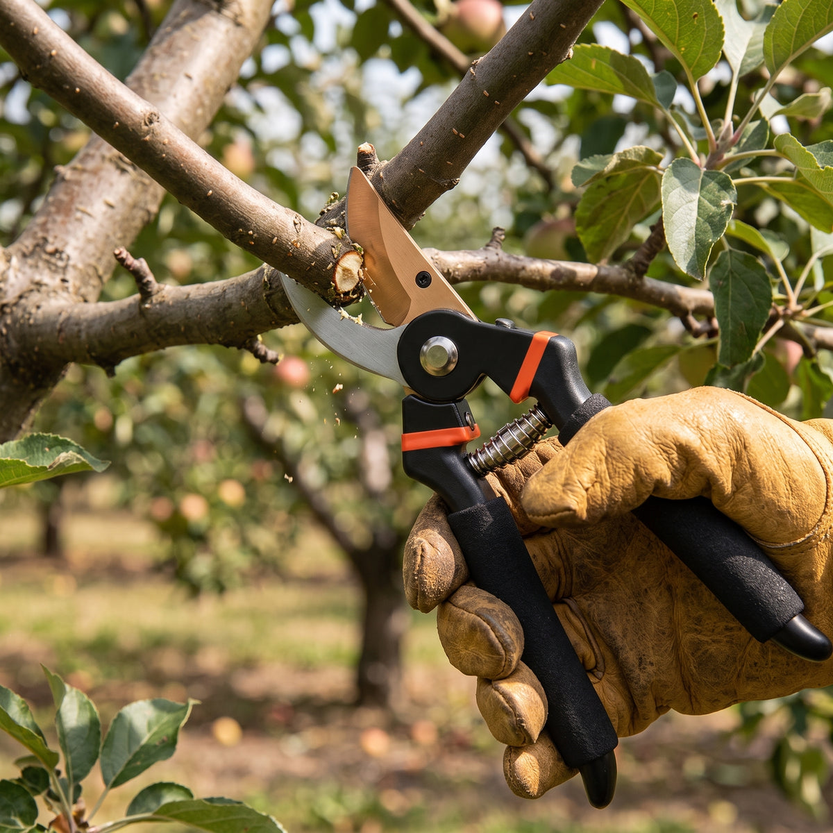 ✂️ Garden Pruning Shears | Curved Sharp Blades | Garden & Plant Care | Easy-Grip Hand Pruner