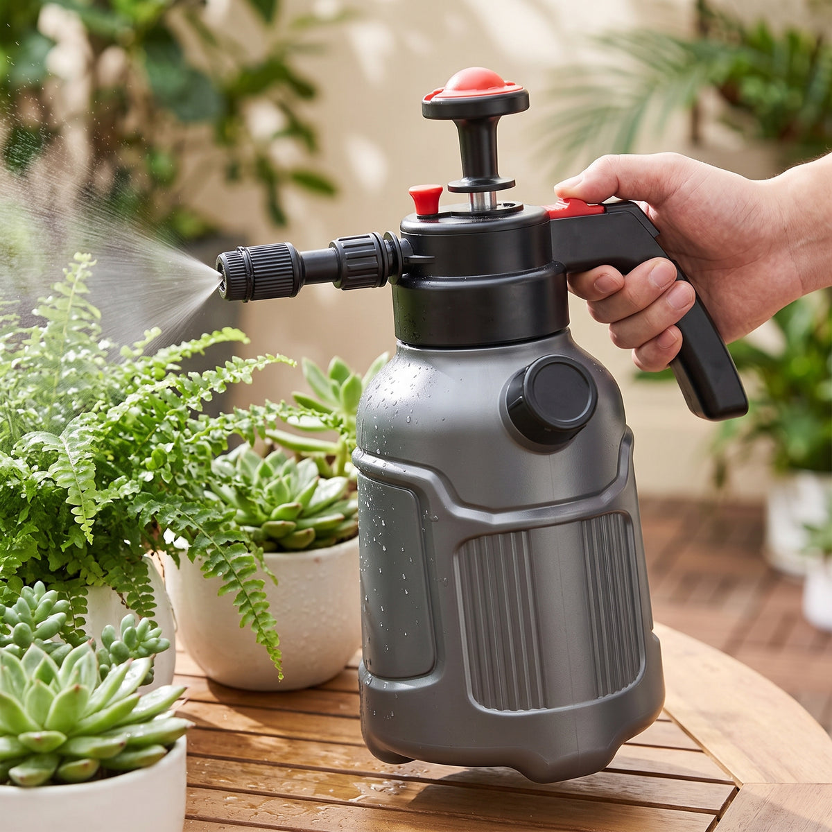 💦 Pressure Sprayer | Manual Pump Sprayer | Garden & Home Care | Adjustable Spray Bottle